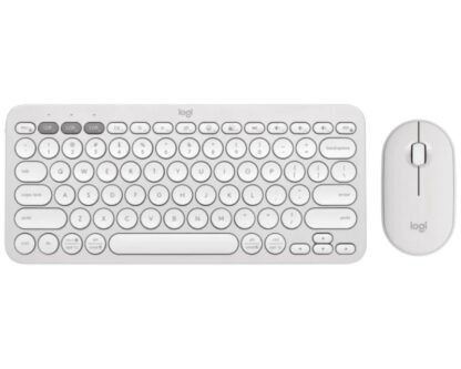 LOGITECH Pebble2 Wireless Combo US tastatura + miš bela - Image 3
