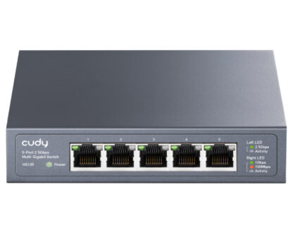 CUDY HS105 5-Port 2.5G Desktop Metal Switch - Image 3