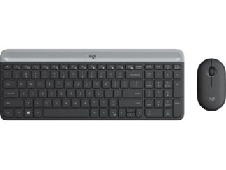LOGITECH MK470 Wireless Desktop US Graphite tastatura + miš