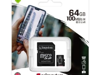 KINGSTON Memorijska kartica A1 MicroSDXC 64GB 100R class 10 SDCS2/64GB + adapter