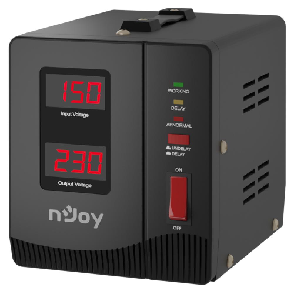 NJOY Alvis AVR 1000VA 600W (AVRL-10001AL-CS01B)