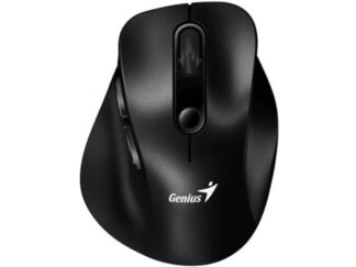 GENIUS Ergo 9000S Black USB Bežični crni miš