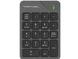 A4 TECH FGK21C FSTYLER 2.4G Wireless Numeric Keypad USB Type-C siva tastatura