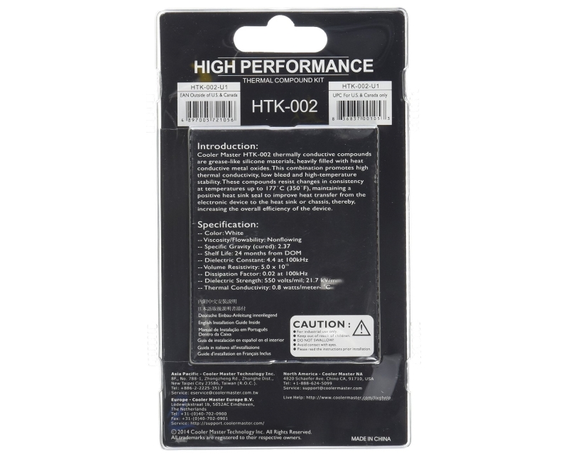 COOLER MASTER Termalna pasta (HTK-002-U1-GP)