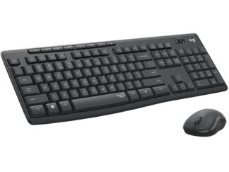 LOGITECH MK295 Silent Wireless Combo US tastatura + miš crna