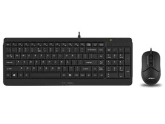 A4 TECH F1512S FSTYLER USB YU crna tastatura + USB crni miš