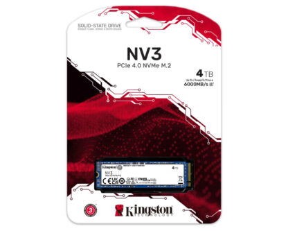 KINGSTON 4TB M.2 NVMe SNV3S/4000G series NV3 SSD - Image 3