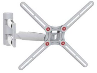 BARKAN BM343XLW LCD TV zglobni zidni nosač do 65 inča beli za ravne i zakrivljene televizore