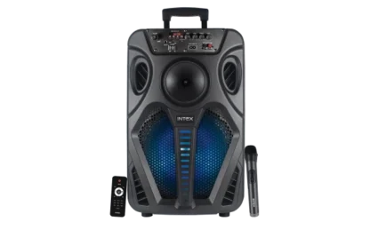 Karaoke zvučnik Intex T-311 TUFB BTv5.0 Trolley/ FM/Aux/USB/1 x Bežični mikrofon/Daljinski/TWS 55W