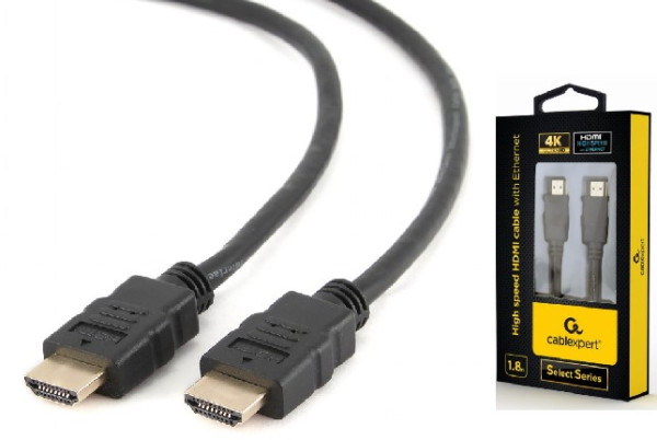CC-HDMIL-1.8M Gembird HDMI kabl v.2.0 ethernet support