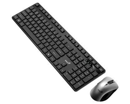 GENIUS KM-8216S Wireless USB US wireless crna tastatura - Image 2