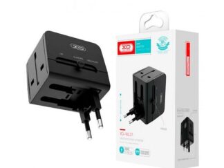 XO Univerzalni punjač WL01 EU,EK,US 6A, crna