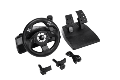 STR-M-40 Gembird RACEMASTER PC racing wheel 270degr. - Image 2