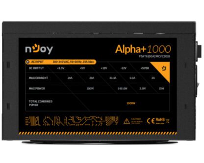 NJOY Alpha+ 1000 1000W napajanje (PSAT6100A2MCVCZ01B) - Image 2