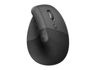 LOGITECH Lift Vertical Ergonomic Wireless crni miš