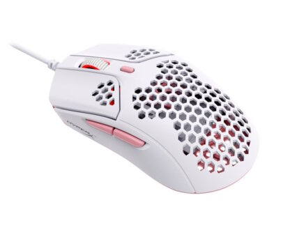 HYPERX Pulsefire Haste HMSH1-A-WT/G Gaming miš belo-roze - Image 2