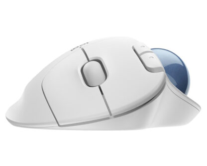 LOGITECH M575s ERGO Bluetooth Trackball Offwhite Blue ball miš - Image 3