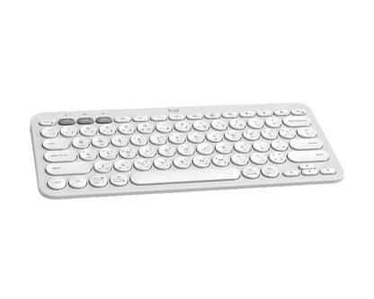 LOGITECH K380s Bluetooth Pebble Keys 2 US bela tastatura