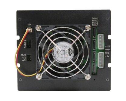 CHIEFTEC CMR-3141SAS 4 x 3.5 inča ili 4 x 2.5 inča SATA crna fioka za hard disk - Image 2