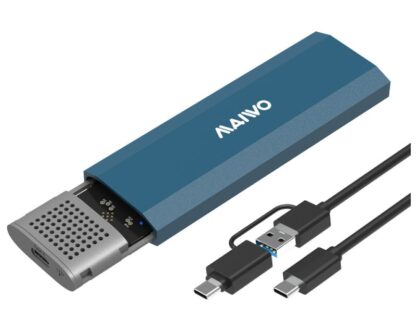 MAIWO Externo Kućište USB-C 3.1 na M.2 NVMe/SATA aluminium, K1690 - Image 2