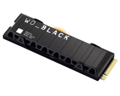 WD 1TB M.2 NVMe SSD WDS100T2XHE SN850X Black + Heatsink - Image 2