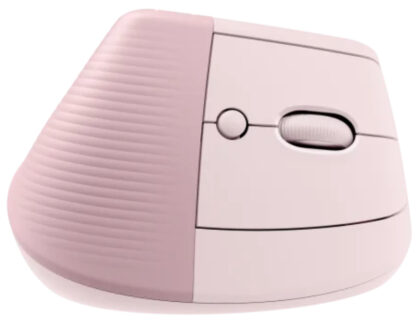 LOGITECH Lift Vertical Ergonomic Wireless miš roze - Image 2