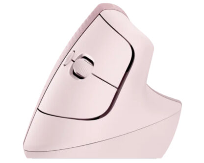 LOGITECH Lift Vertical Ergonomic Wireless miš roze - Image 3