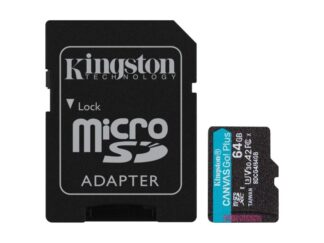 KINGSTON Memorijska kartica U3 V30 microSDXC 64GB Canvas Go Plus 200MB/s A2 + adapter SDCG4/64GB