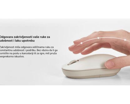 XIAOMI Wireless Mouse 2 lite miš beli (BHR8915GL) - Image 3