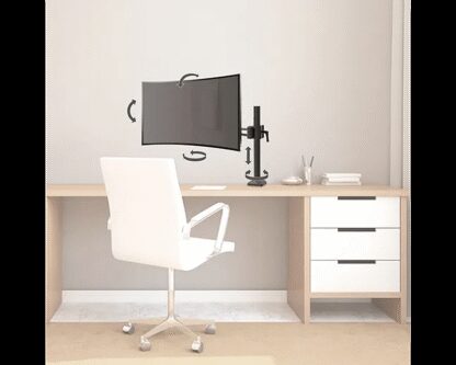 BARKAN E621.B zglobni stoni nosač za monitor - Image 3