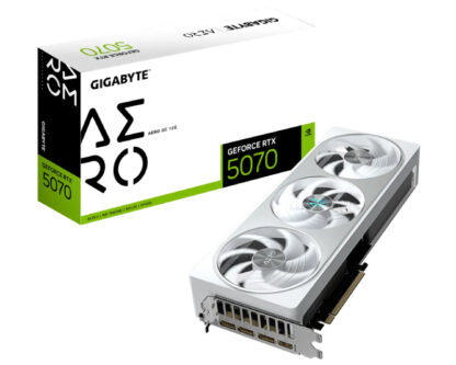 GIGABYTE nVidia GeForce RTX 5070  AERO 12GB 192bit GV-N5070AERO OC-12GD rev. 1.0 grafička karta