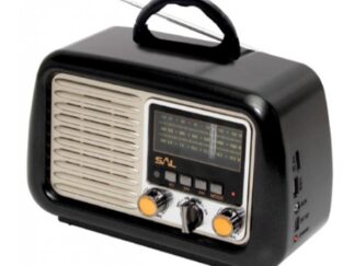 Prenosni retro radio prijemnik RRT2B 3W, FM, USB, microSD