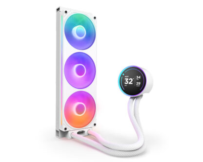 NZXT Kraken Elite 360 RGB V2 vodeno hlađenje belo (RL-KR36E-W2) - Image 2