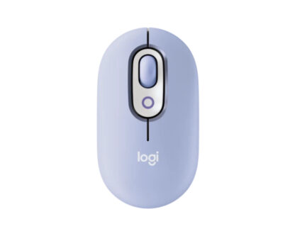 LOGITECH Pop Mouse with Emoji, Lilac miš
