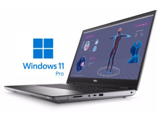 DELL Precision M7780 17.3 inch FHD 500nits i9-13950HX 32GB 1TB SSD RTX 3500 12GB Backlit FP SC Win11Pro 3yr ProSupport laptop