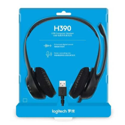 Slušalice sa mikrofonom Logitech H390 USB Stereo 981-000406 - Image 3