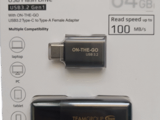 TeamGroup 64GB C175 USB 3.2 BLACK with Type C adapter