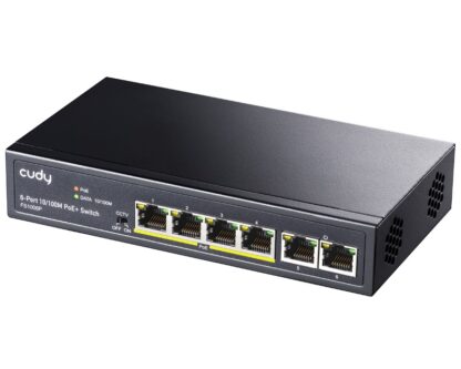 CUDY FS1006P PoE+ 6port switch - Image 2
