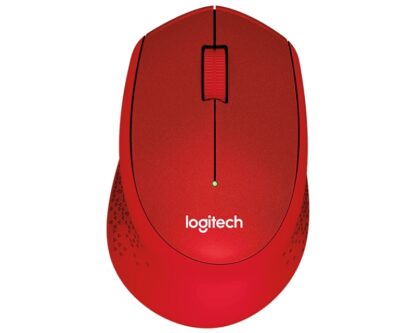 LOGITECH M330 Silent Plus Wireless crveni miš - Image 2