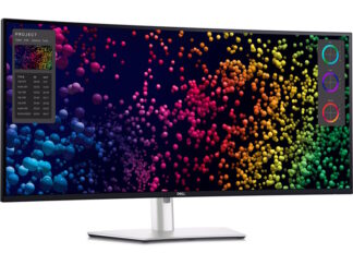DELL 39.7 inch U4025QW WUHD 120Hz Thunderbolt UltraSharp zakrivljeni IPS monitor