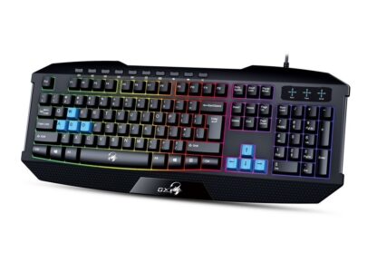 GENIUS K215 Scorpion Gaming USB US crna tastatura - Image 3