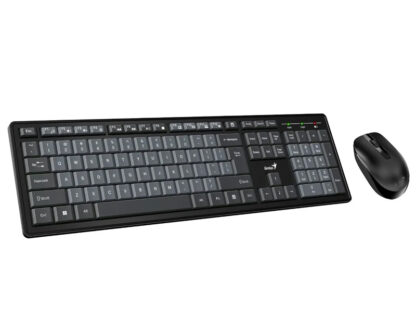 GENIUS Smart KM-8200 Wireless USB YU crna tastatura + miš - Image 3