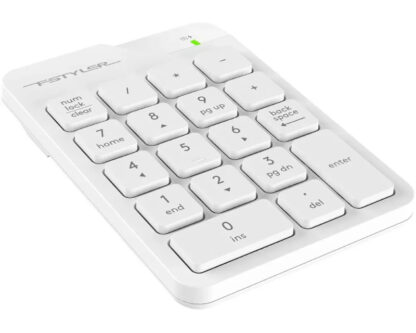 A4 TECH FGK21C FSTYLER 2.4G Wireless Numeric Keypad USB Type-C bela tastatura - Image 3