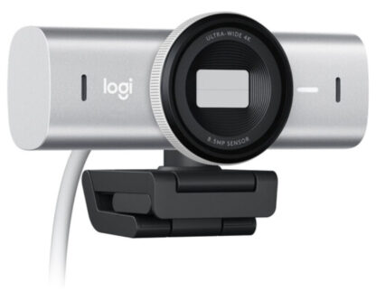 LOGITECH MX Brio 4K Ultra HD Pale Grey web kamera - Image 2