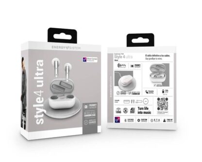 ENERGY SISTEM Style 4 Ultra Moon True Wireless slušalice bele (M45347) - Image 2