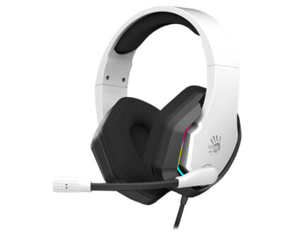 A4 TECH G260P Bloody Neon Gaming 3.5mm & USB bele slušalice - Image 2