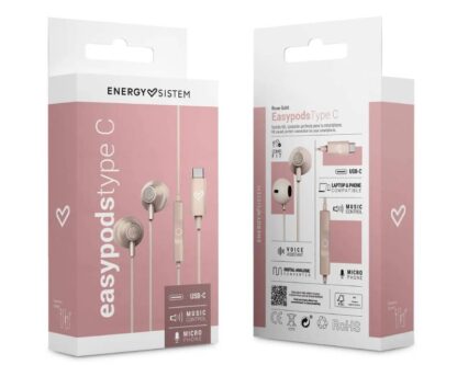 ENERGY SISTEM EasyPods Rose Gold type C slušalice (M45928) - Image 2