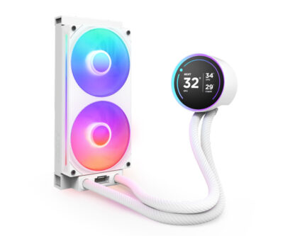 NZXT Kraken Elite 240 RGB V2 vodeno hlađenje belo (RL-KR24E-W2) - Image 2