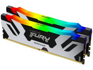 KINGSTON DIMM DDR5 32GB (2x16GB kit) 6400MT/s KF564C32RSAK2-32 FURY Renegade RGB