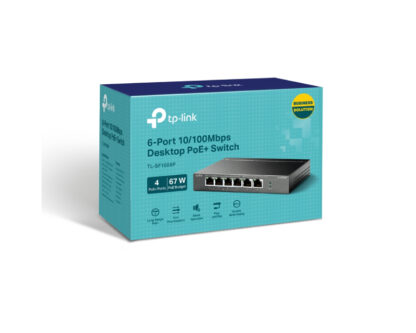 TP-LINK TL-SF1006P PoE switch 6 porta(4 poe+2) - Image 3